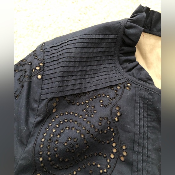 Loft size 4 navy half jacket - Picture 6 of 6